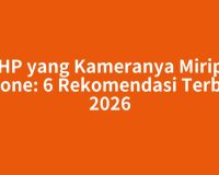 HP yang Kameranya Mirip iPhone: 6 Rekomendasi Terbaik 2026