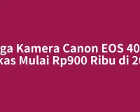 Harga Kamera Canon EOS 4000D Bekas Mulai Rp900 Ribu di 2026