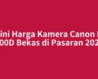 Segini Harga Kamera Canon EOS 600D Bekas di Pasaran 2026