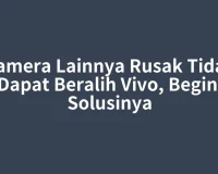 Kamera Lainnya Rusak Tidak Dapat Beralih Vivo, Begini Solusinya